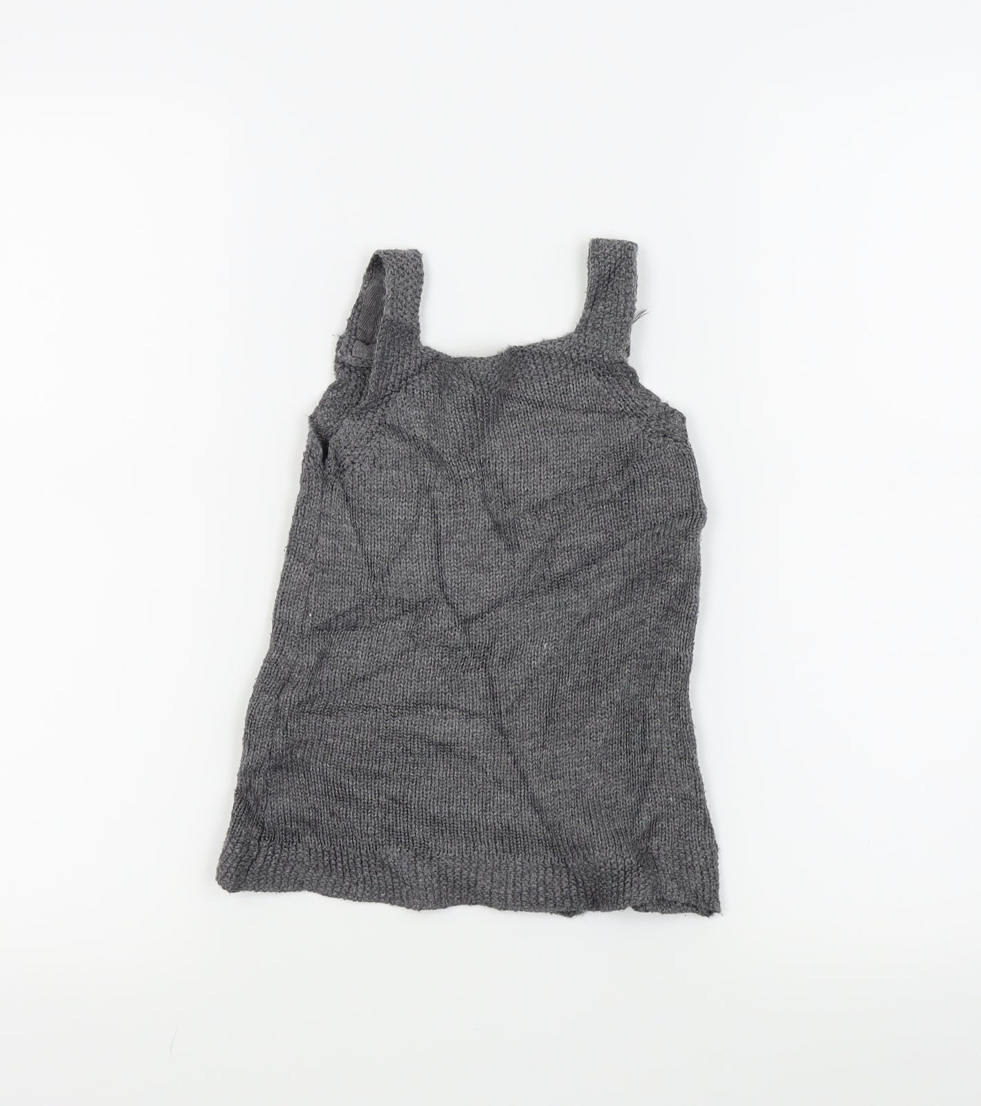 Nutmeg Girls Grey   A-Line  Size 9-12 Months