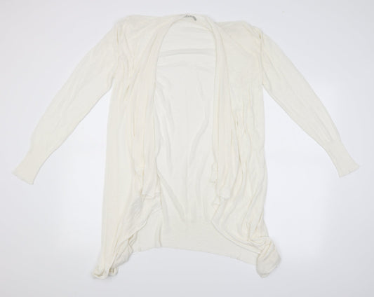 Suzy D Womens Ivory   Cardigan Jumper Size M