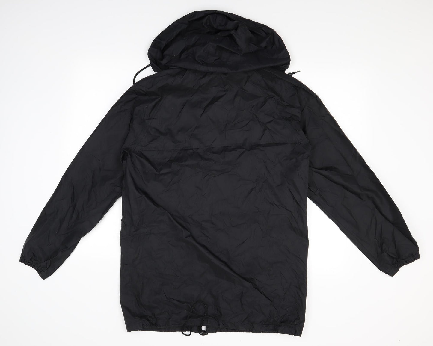 Highpoint Mens Black   Rain Coat Jacket Size S