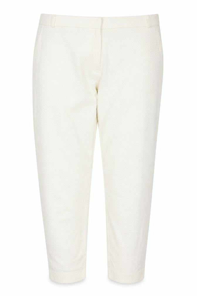 GOK Womens White   Chino Trousers Size 20 L24 in