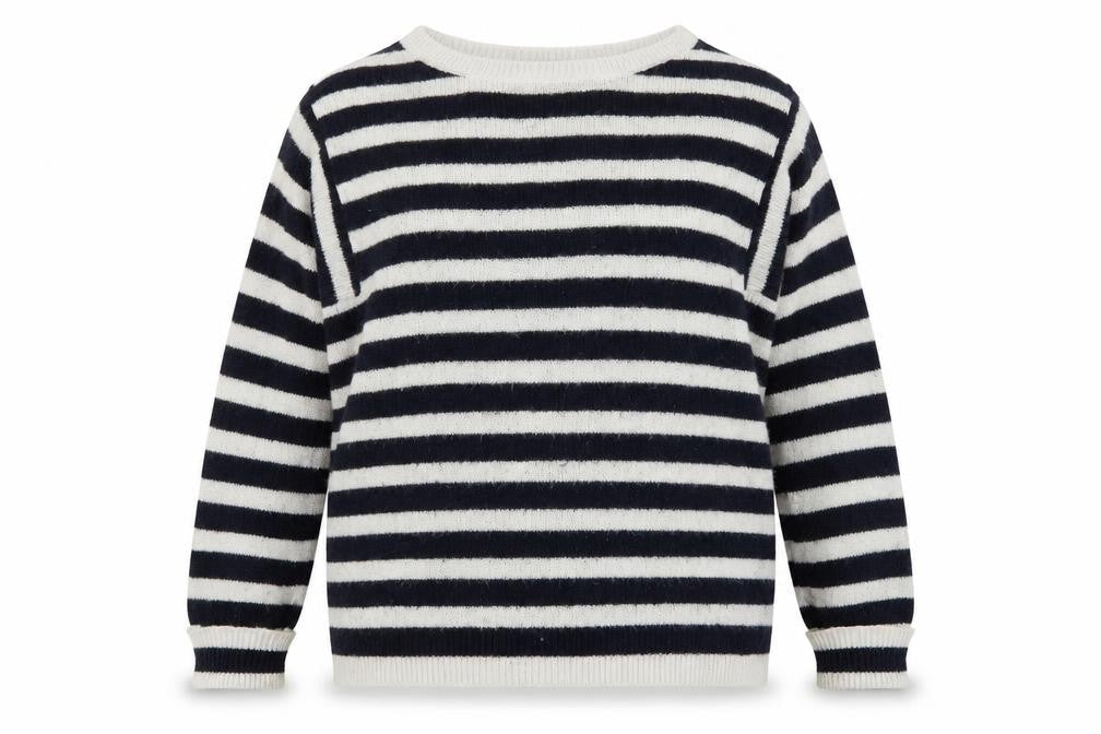 George Womens Blue Striped  Pullover Jumper Size 14