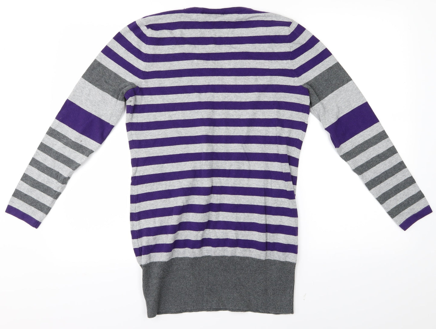 Wallis Womens Purple Striped  Shirt Dress