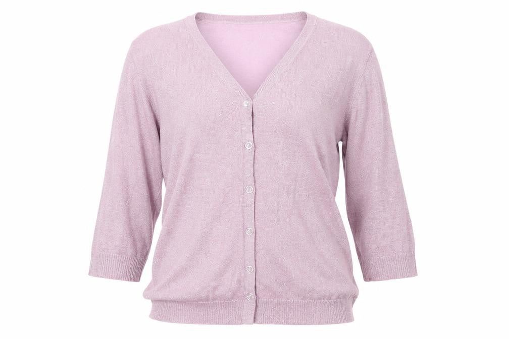 Michele Hope Womens Pink   Basic Blouse Size 14