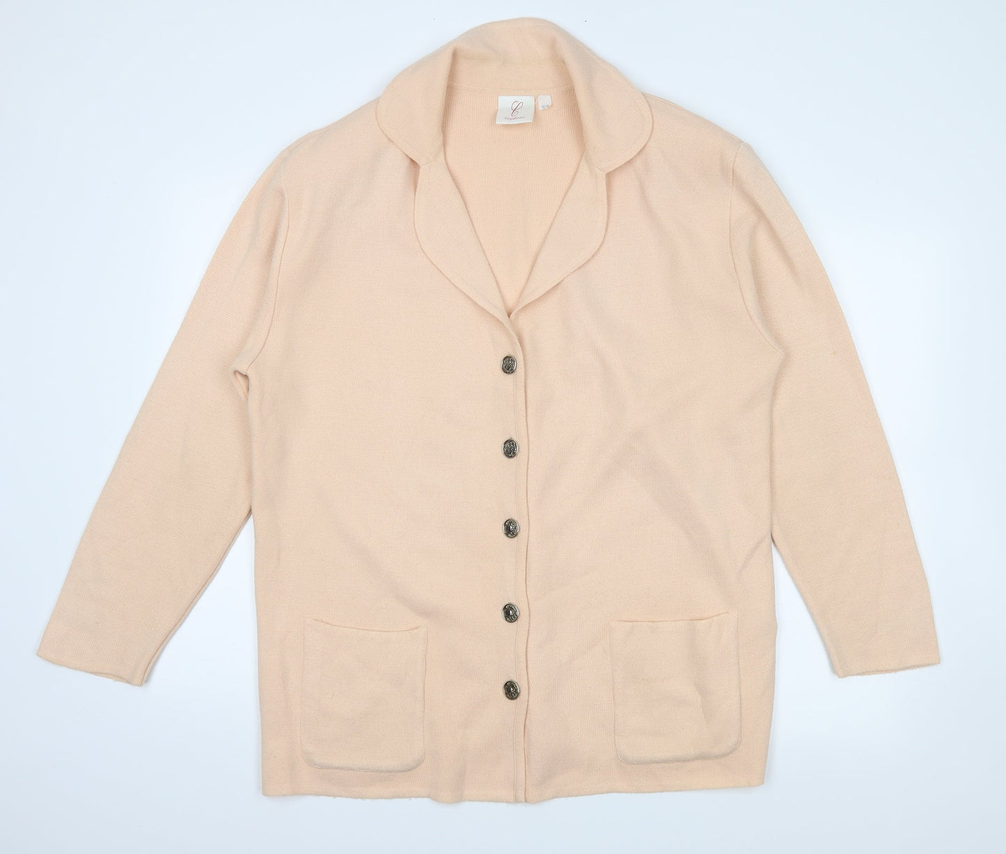 Compliments Womens Pink   Jacket Coatigan Size 16