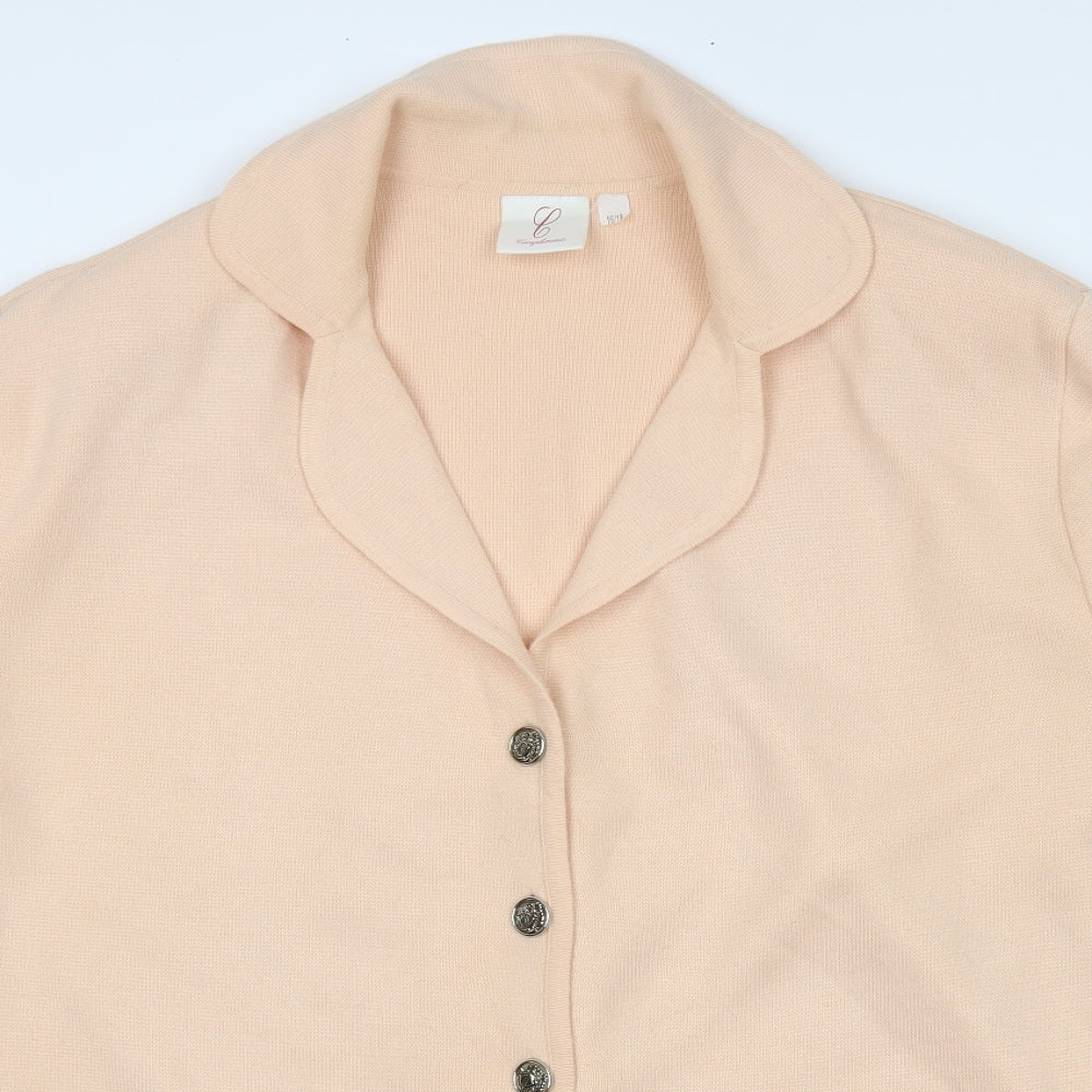 Compliments Womens Pink   Jacket Coatigan Size 16