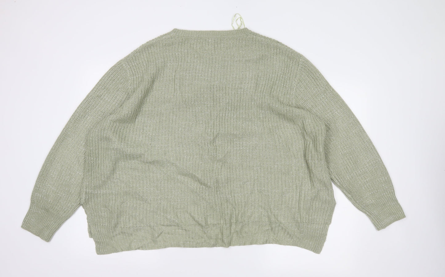 Peacocks Womens Green   Pullover Jumper Size XL
