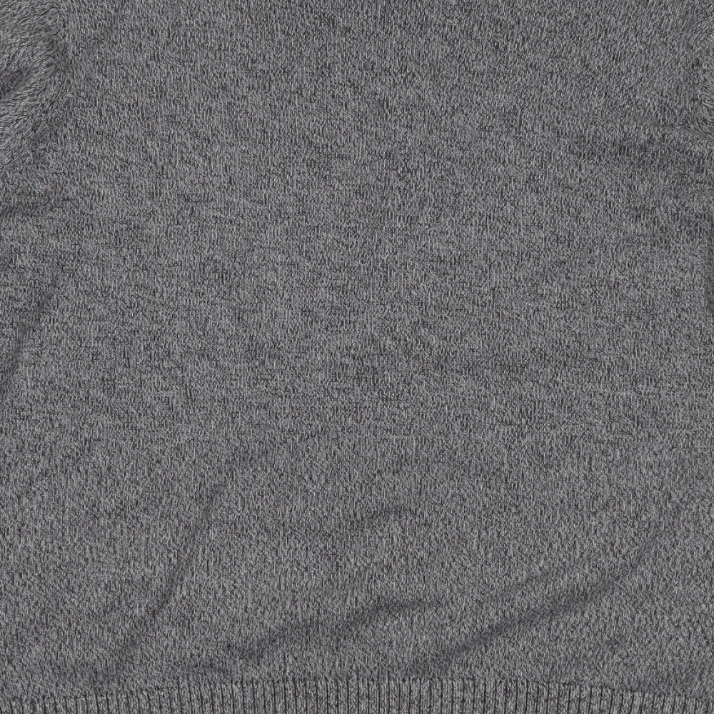Atlantic Mens Grey   Pullover Jumper Size L