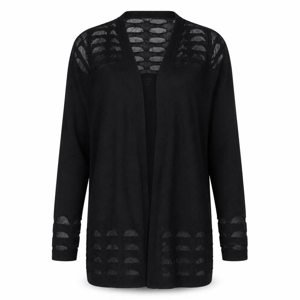 Marks & Spencer Womens Black   Wrap Jumper Size 8