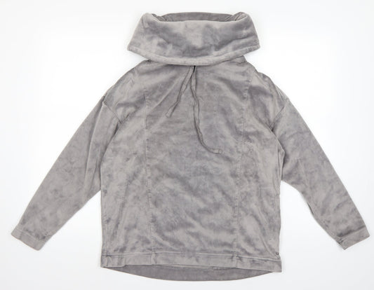 F&F Womens Grey   Pullover Sweatshirt Size 8  - Soft Lounge Top