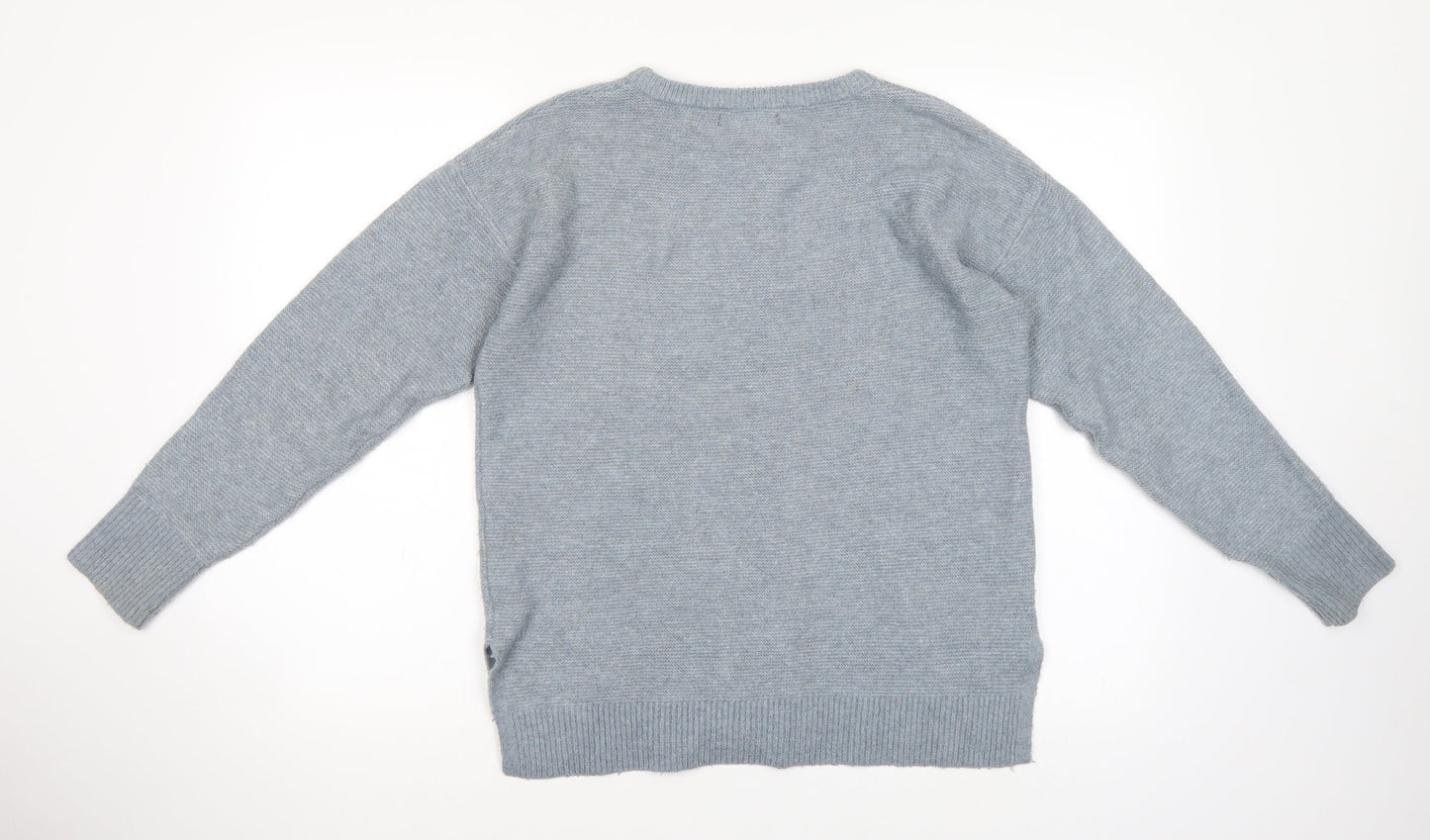 Primark Womens Blue   Pullover Jumper Size 4  - Embellished