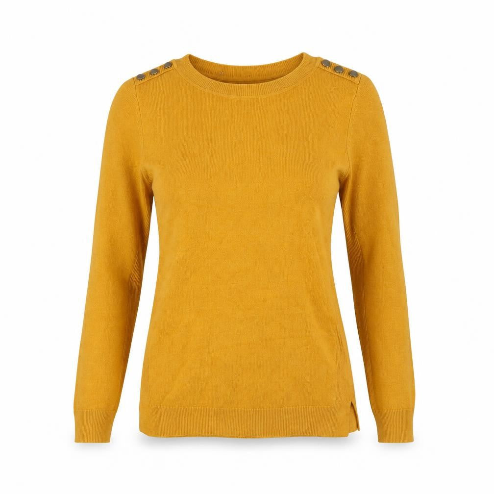 Primark Womens Yellow   Pullover Jumper Size 4