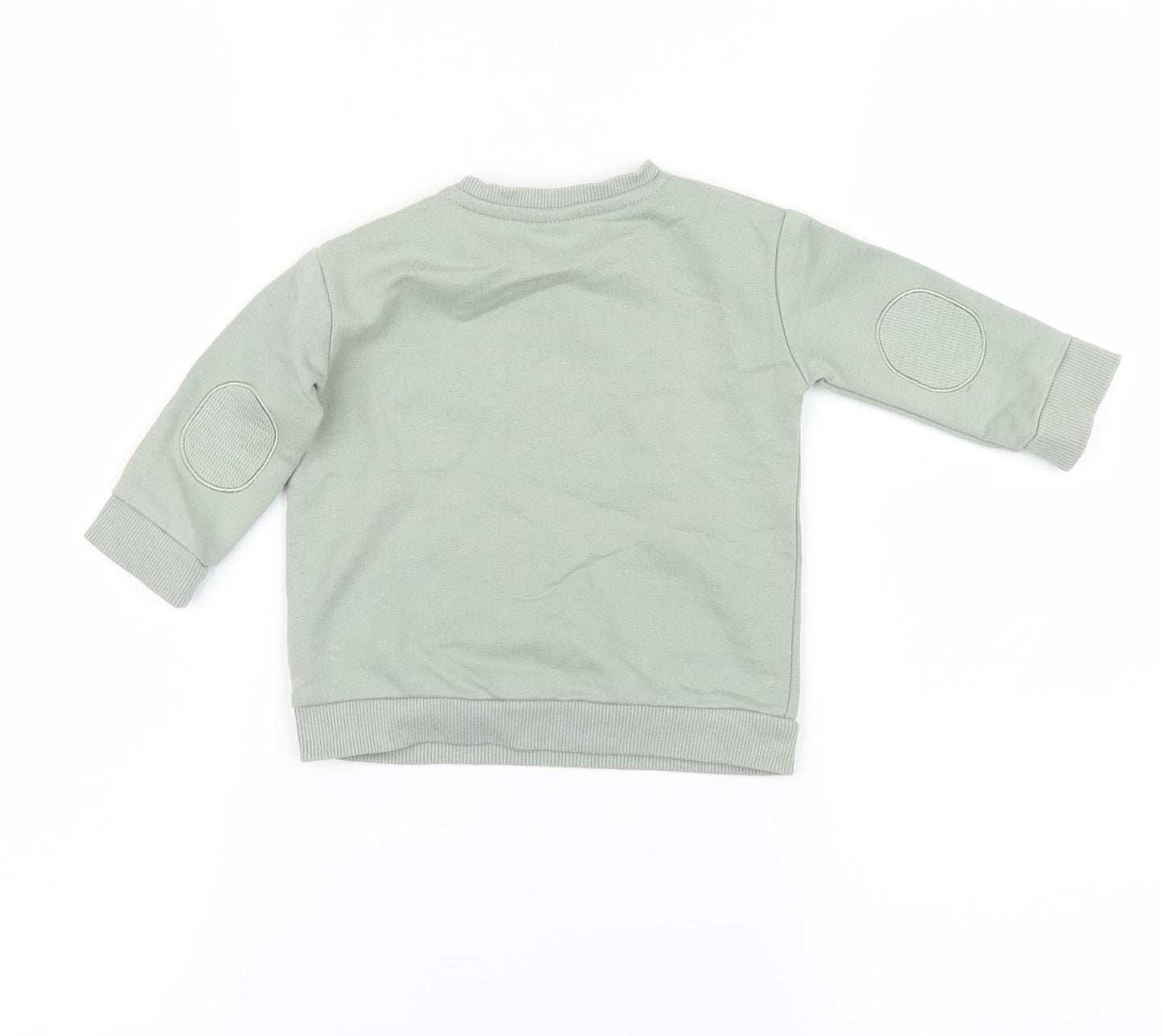 fred & flo  Green   Pullover Jumper Size 3-6 Months  - little dude