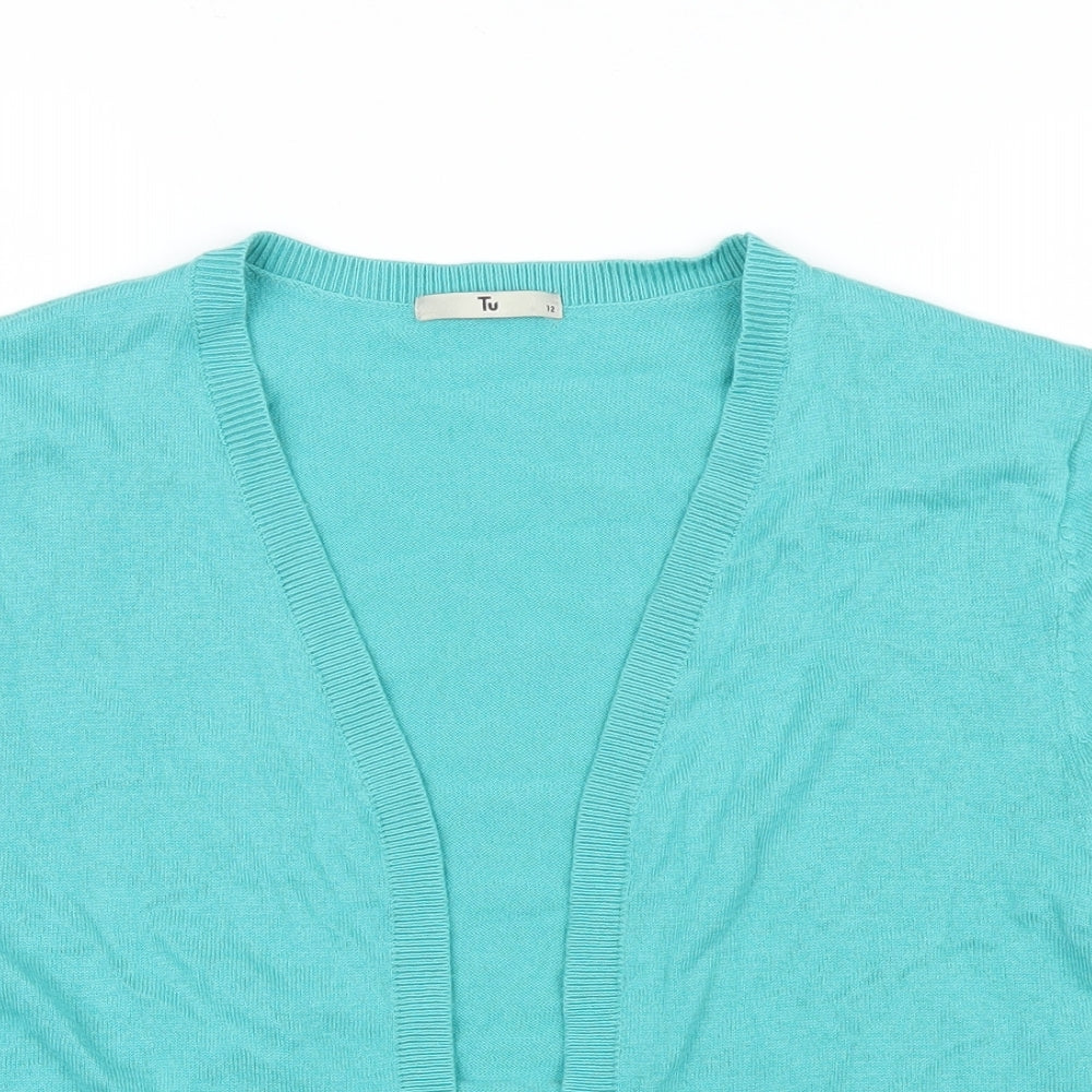 TU Womens Blue   Cardigan Jumper Size 12