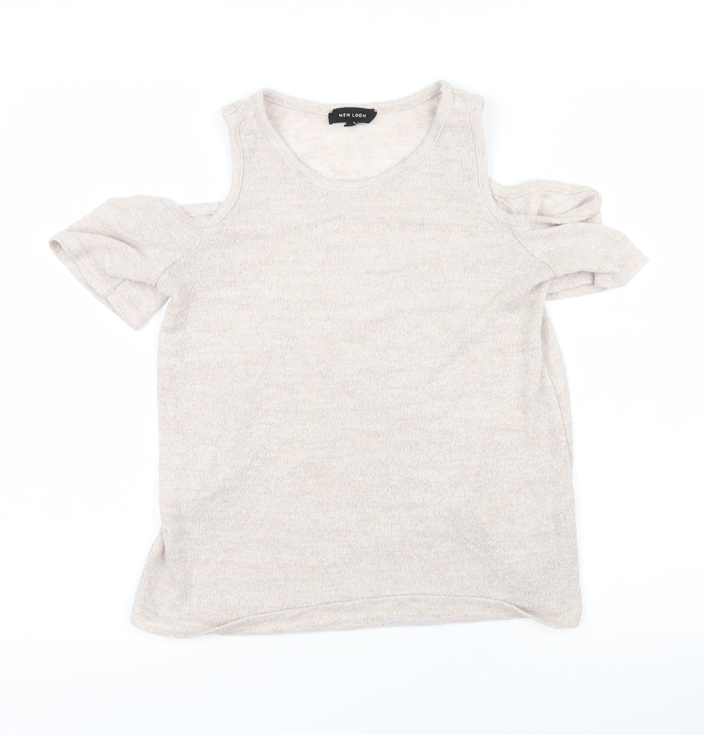 New Look Womens Pink   Basic Tank Size 8  - tank top with sleeves