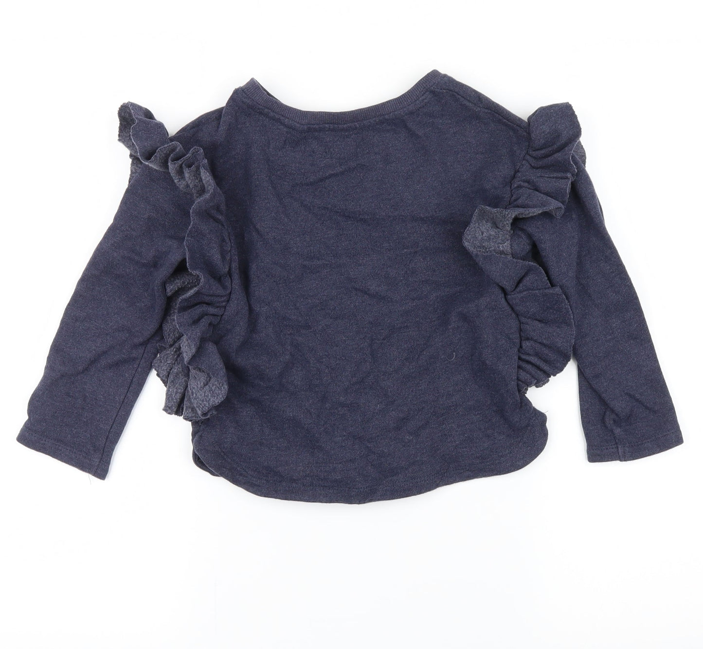 NEXT Girls Blue   Pullover Sweatshirt Size 5 Years  - super