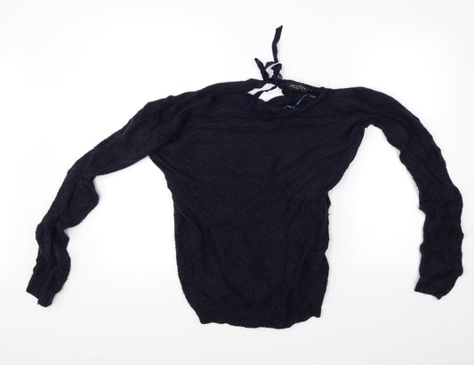 Dorothy Perkins Womens Blue   Pullover Jumper Size 6