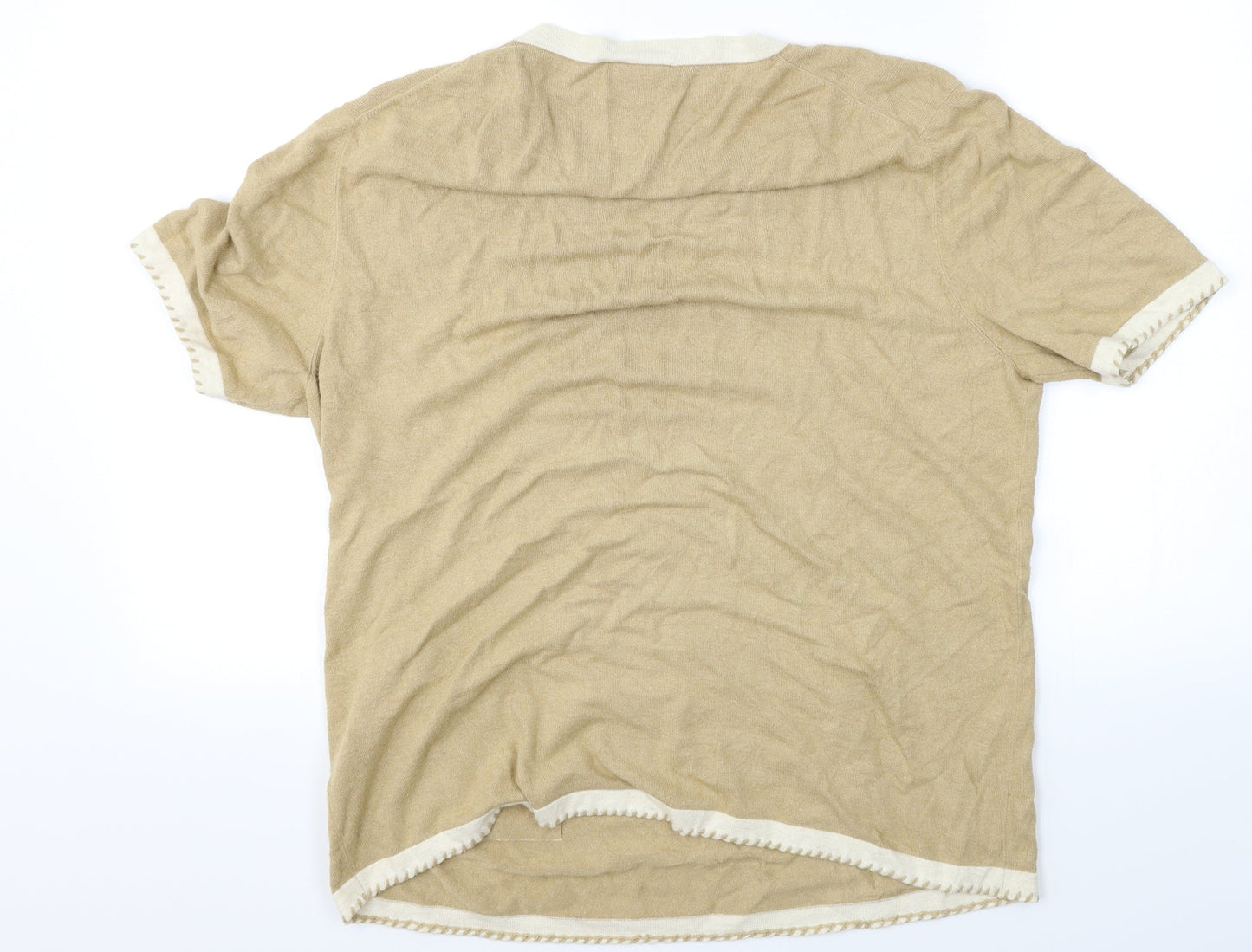 Gerry Weber Womens Beige   Basic T-Shirt Size 18