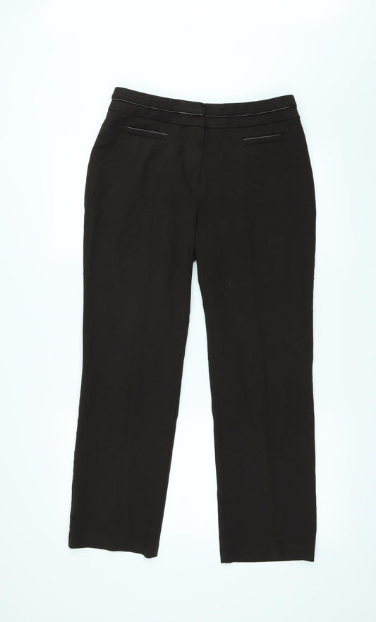 Marks and Spencer Womens Brown   Trousers  Size 12 L25 in