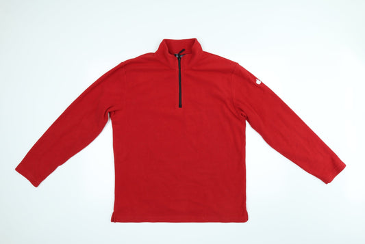 Bishop Mens Red   Pullover Jumper Size M