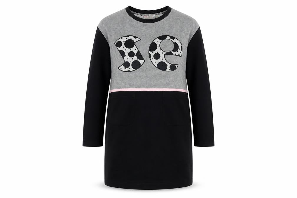 Śeifini Womens Black   Jumper Dress  Size L