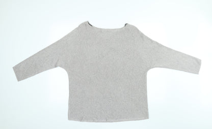 Back view of H&M women’s pink jumper, size M