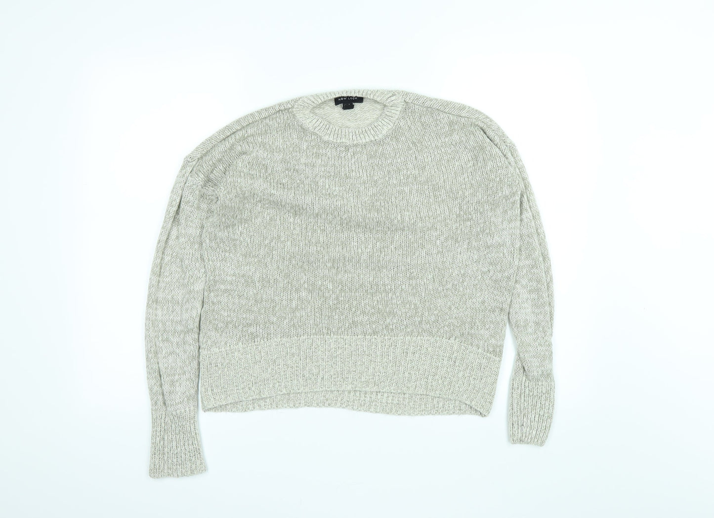 New Look Womens Grey   Pullover Jumper Size S