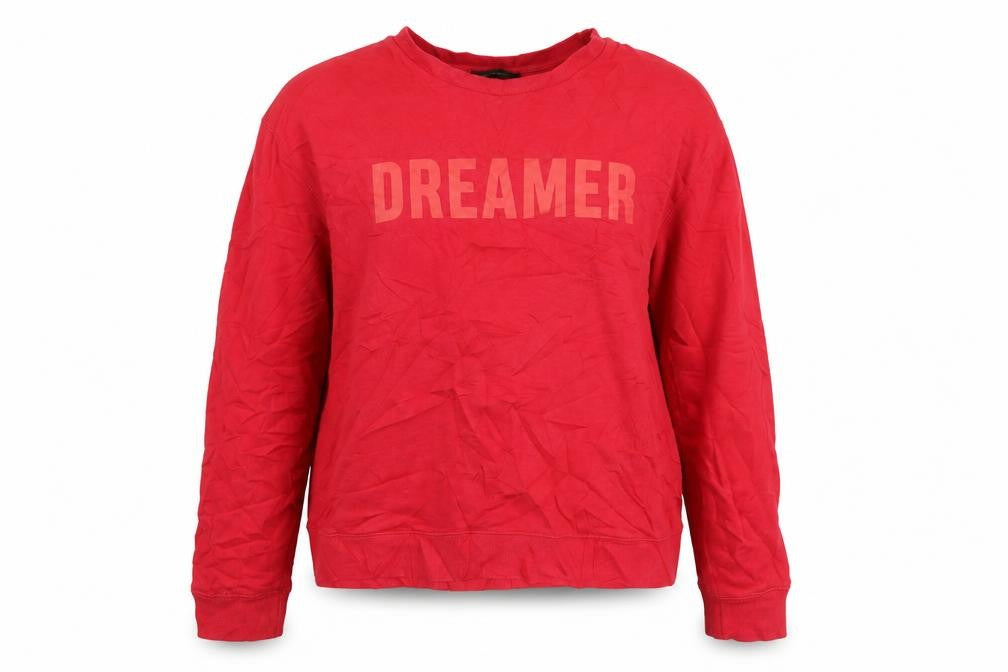 Mo Woman Womens Red   Pullover Jumper Size L
