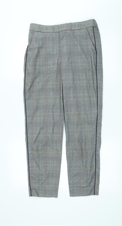 Additional front view of H&M men’s grey trousers, 25-inch leg