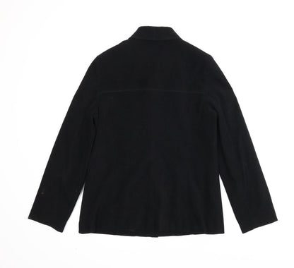 Back view of Lakeland women’s black jacket, size UK 12