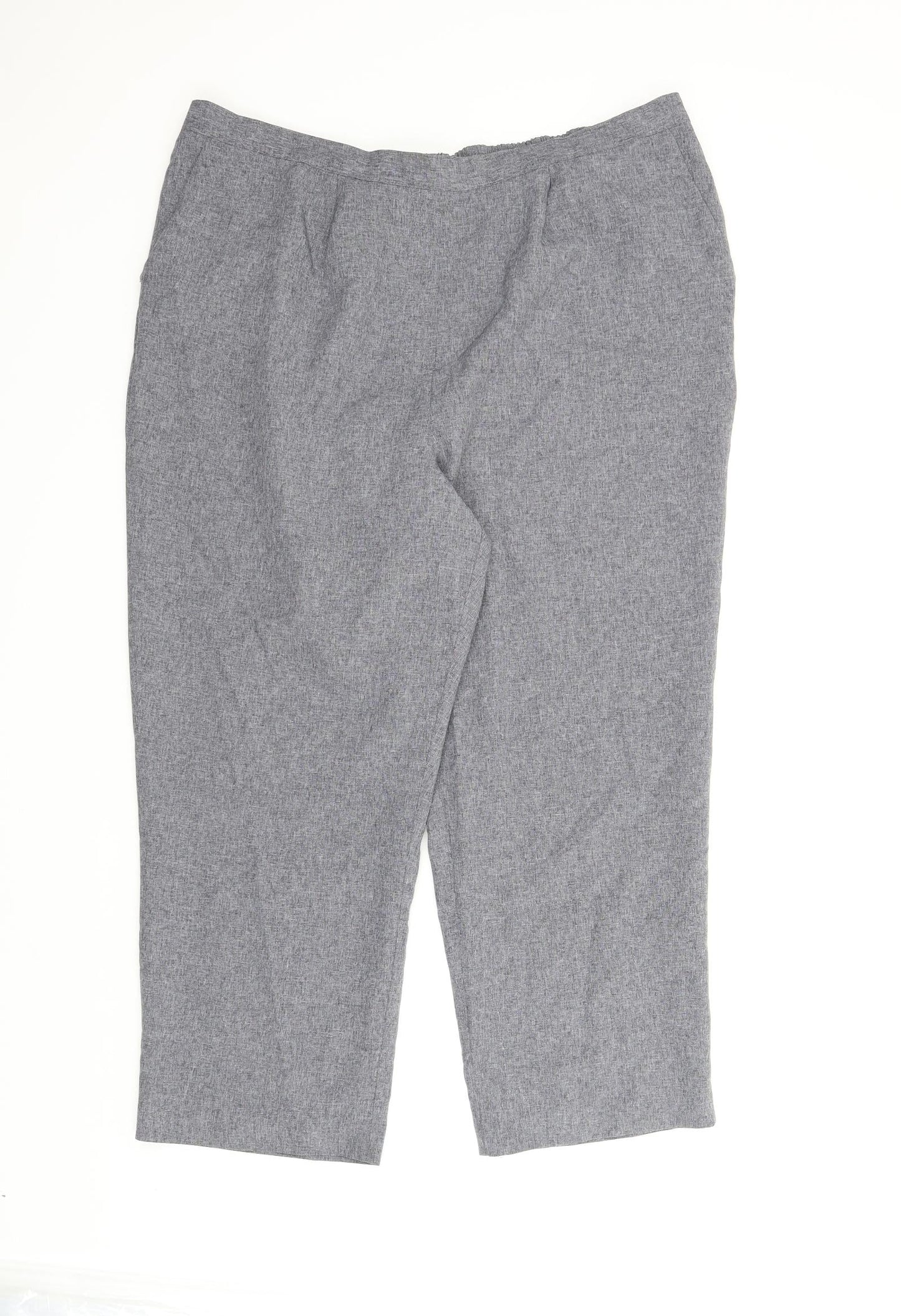 Le Bon Marché Womens Grey   Capri Trousers Size 20 L24 in
