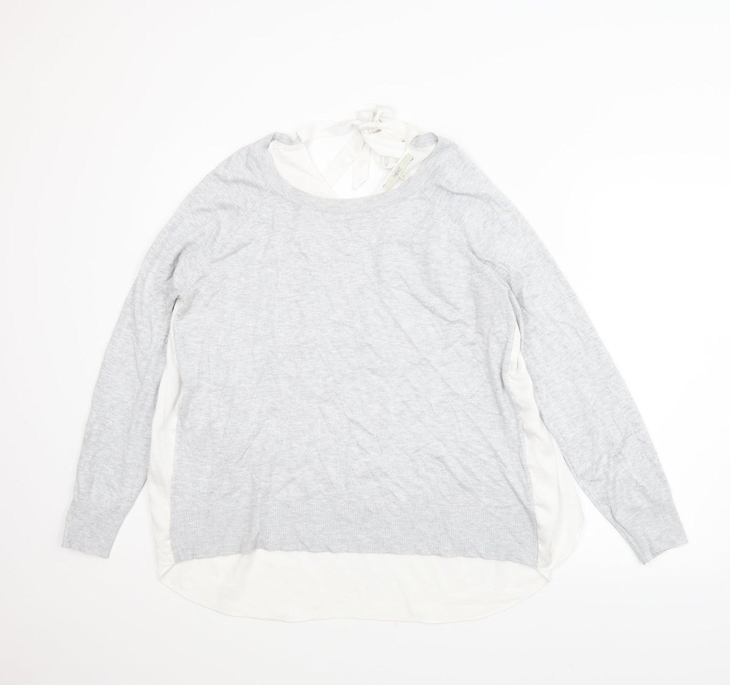 NEXT Womens Grey   Basic Blouse Size 14