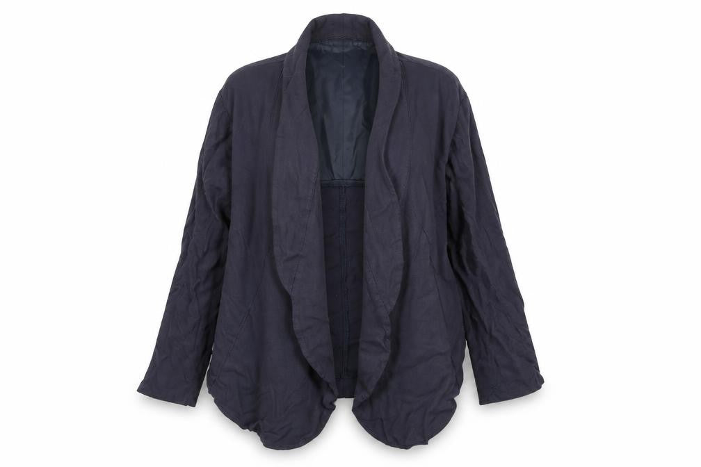 New Look Womens Blue   Jacket  Size 12  - Draped jacket