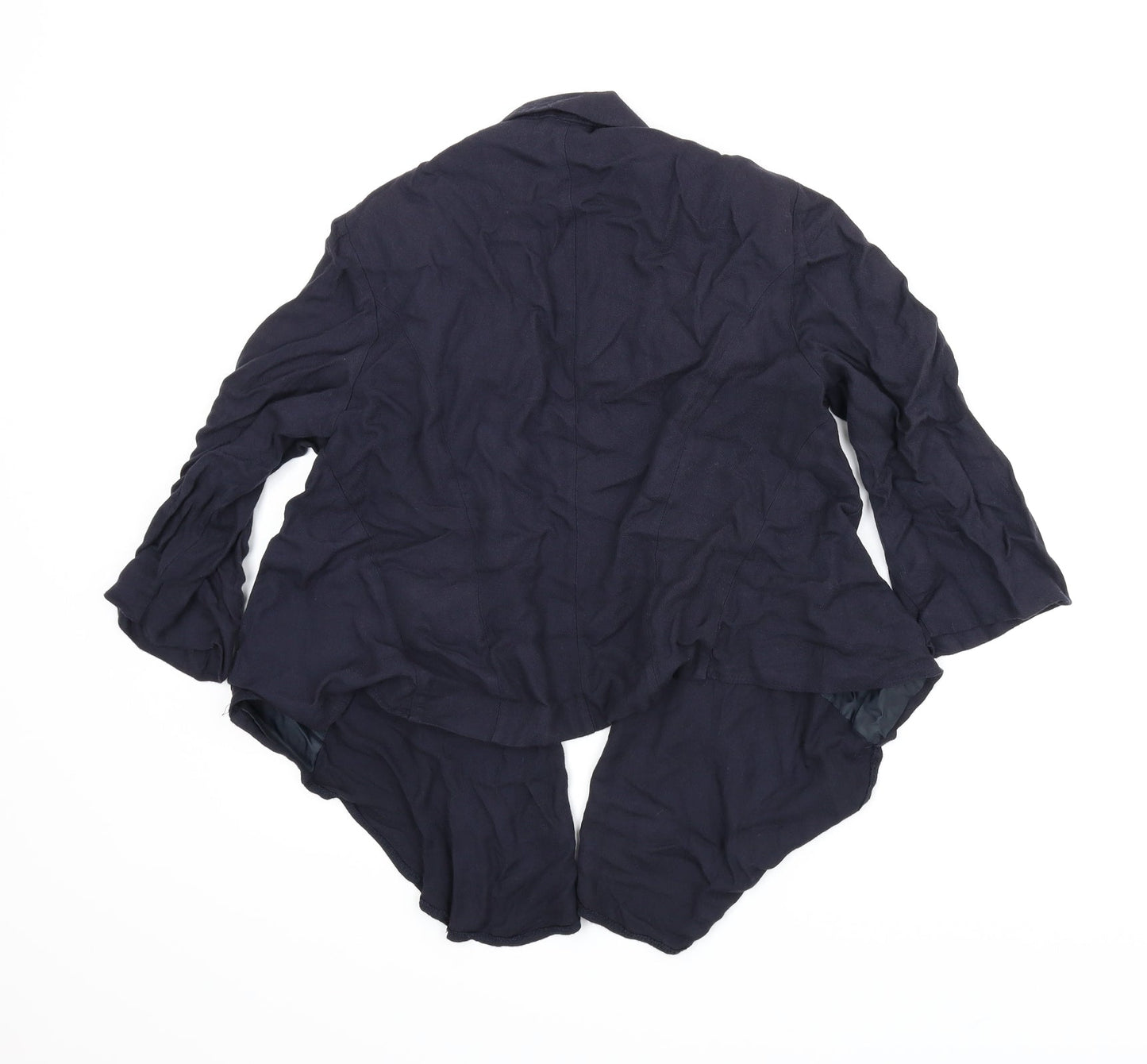 New Look Womens Blue   Jacket  Size 12  - Draped jacket
