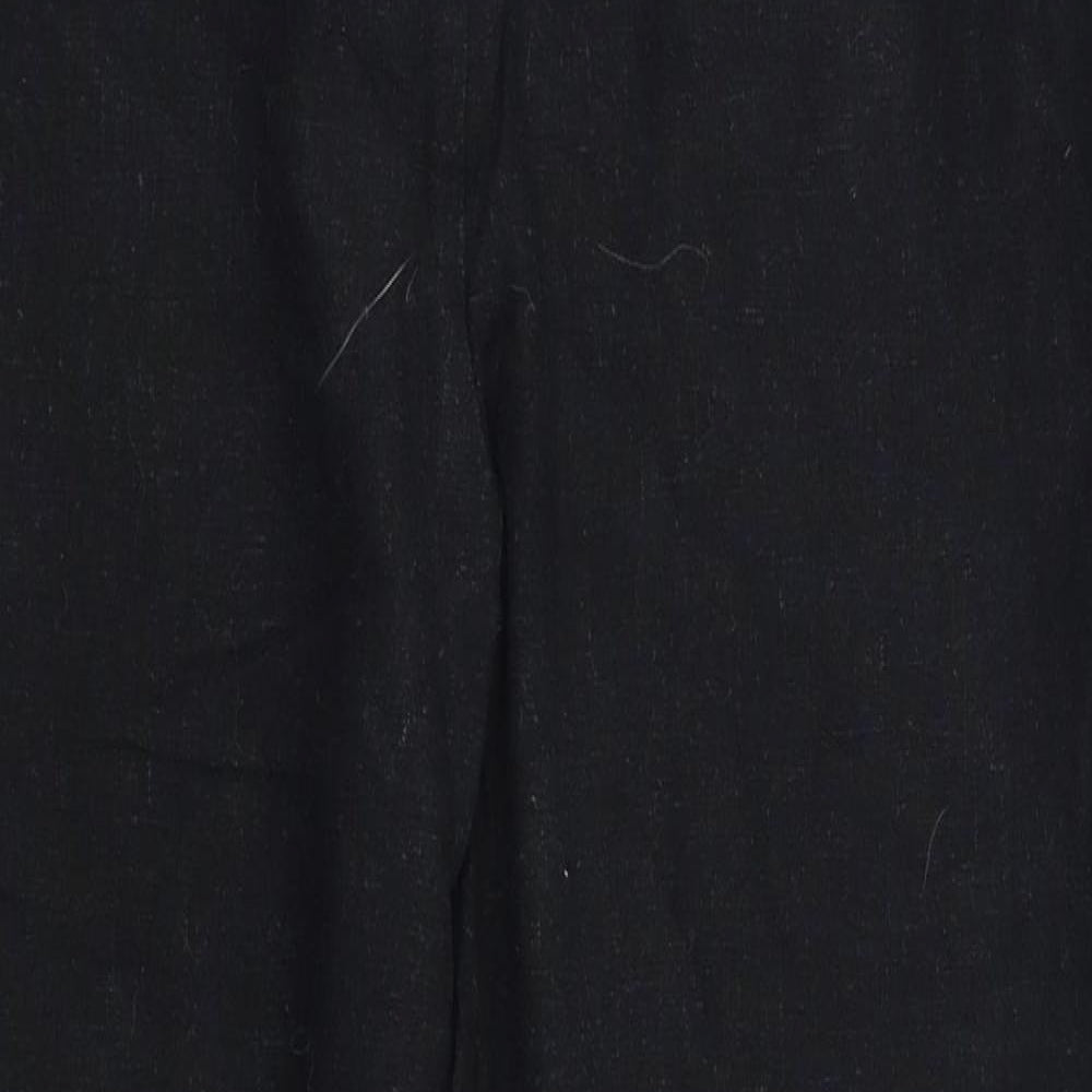 ASOS Womens Black   Trousers  Size 10 L25 in