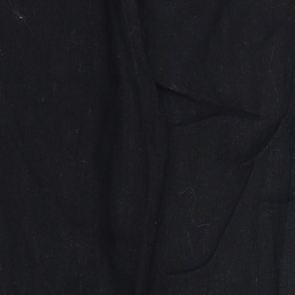 ASOS Womens Black   Trousers  Size 10 L25 in