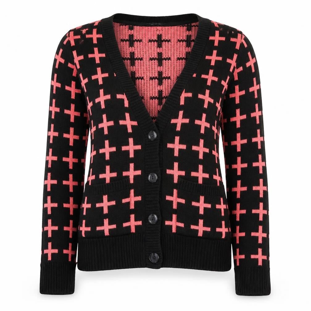 Primark Womens Black   Cardigan Jumper Size 8