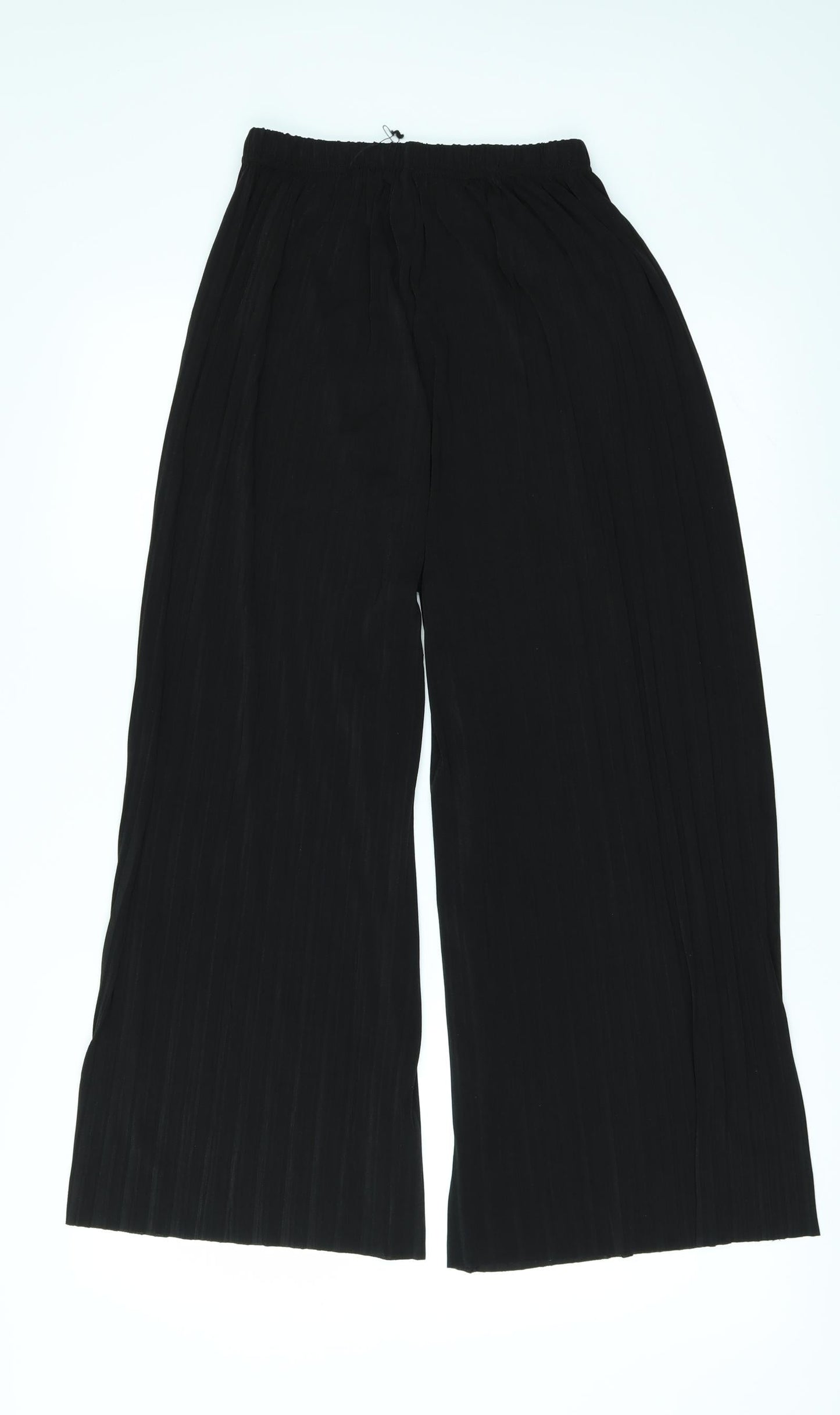 Preworn Womens Black   Trousers  Size 34 in L22 in - PLEATED