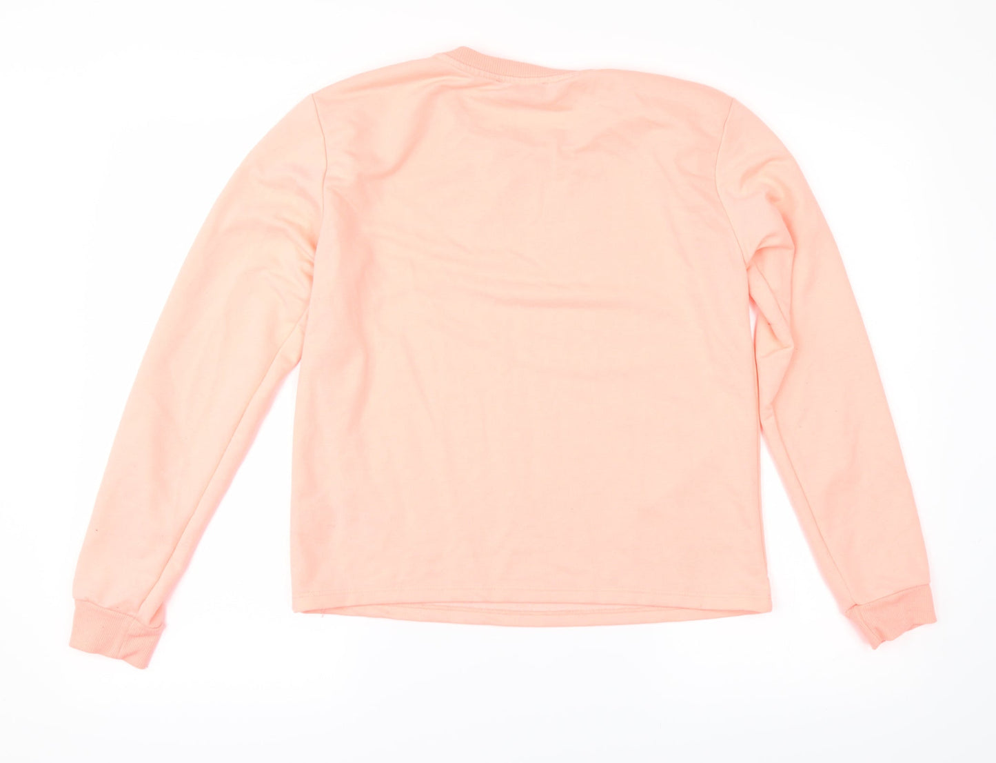 New Look Womens Orange   Pullover Sweatshirt Size S