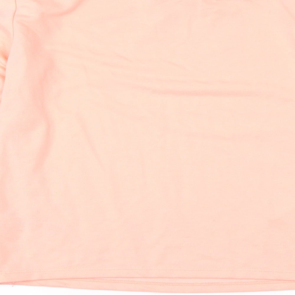 New Look Womens Orange   Pullover Sweatshirt Size S