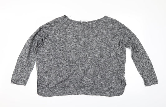 Zara Womens Grey   Pullover Jumper Size M