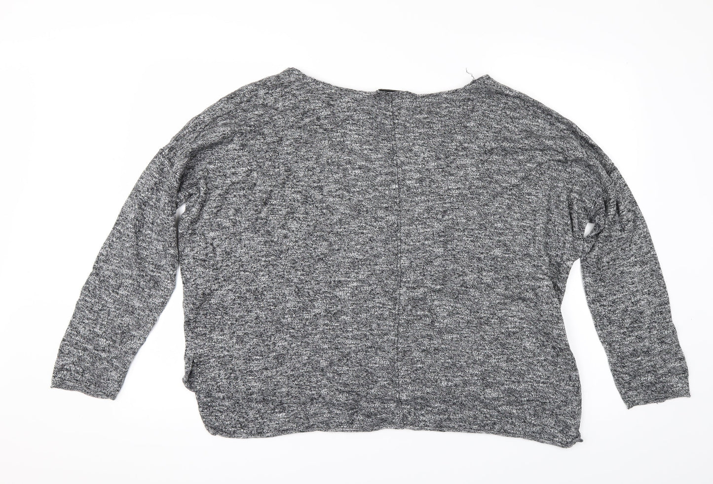 Zara Womens Grey   Pullover Jumper Size M