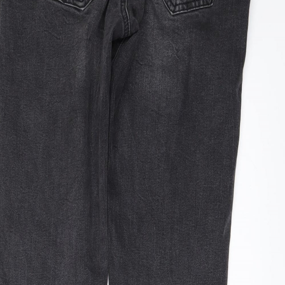 Denim & Co. Womens Black  Denim Skinny Jeans Size 12 L27 in