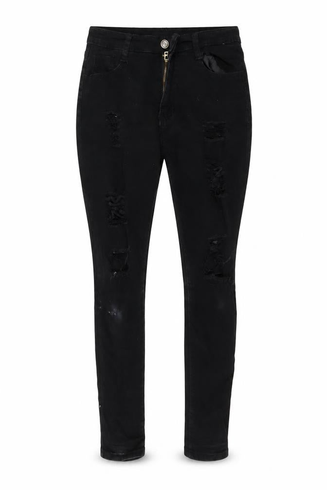 SHEIN Womens Black  Denim Skinny Jeans Size S L28 in