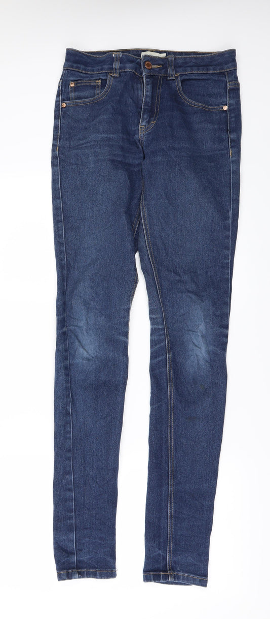 Perfect Jeans Womens Blue  Denim Skinny Jeans Size 26 L34 in