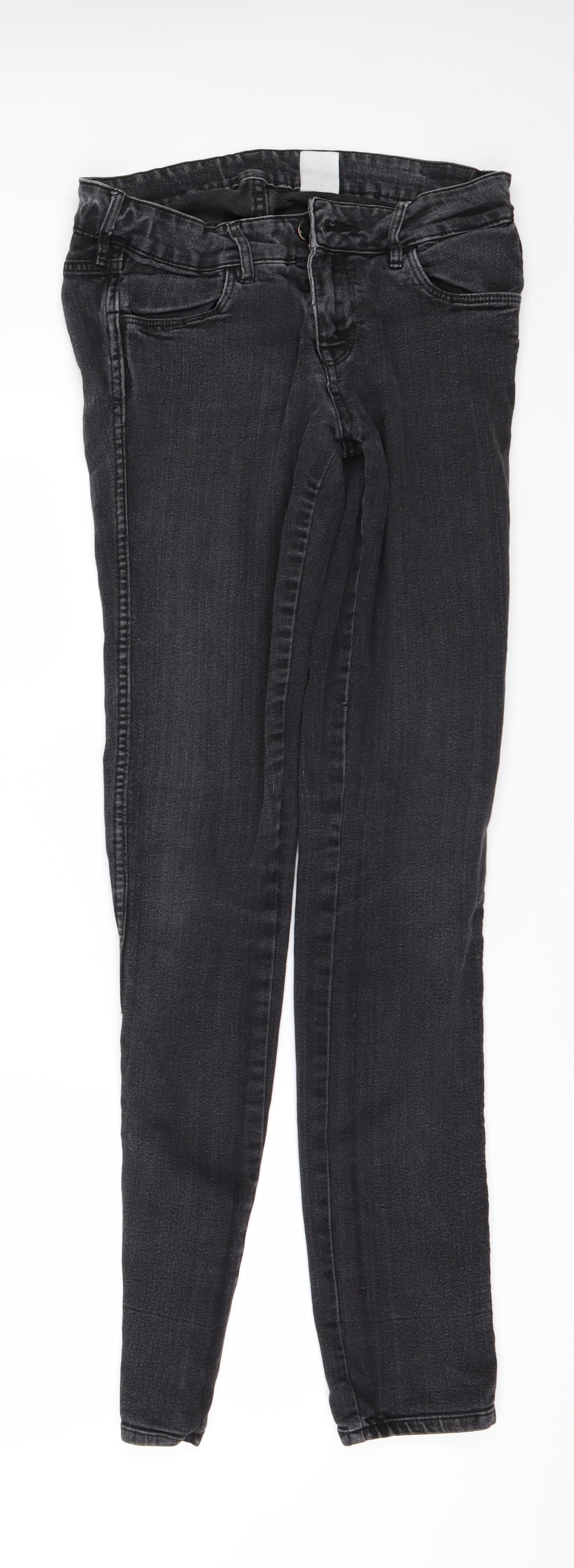 H&M Womens Beige  Denim Skinny Jeans Size 30 in L32 in