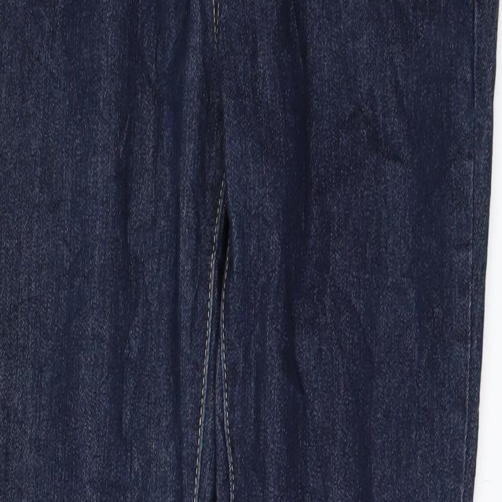 Pieces Womens Blue  Denim Skinny Jeans Size 28 in L32 in