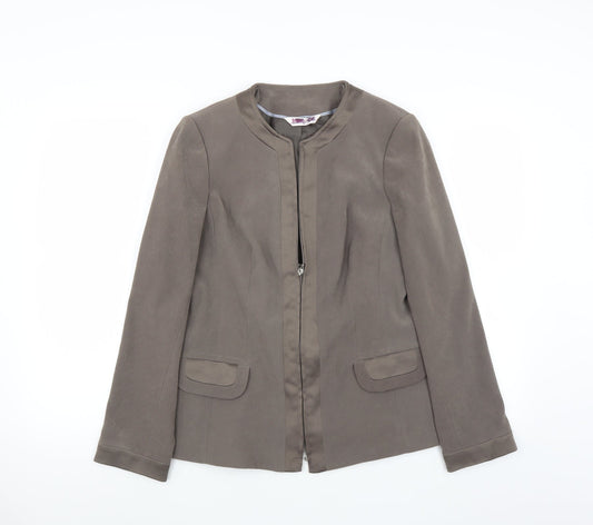 Le Bon Marché Womens Green   Jacket Suit Jacket Size 12