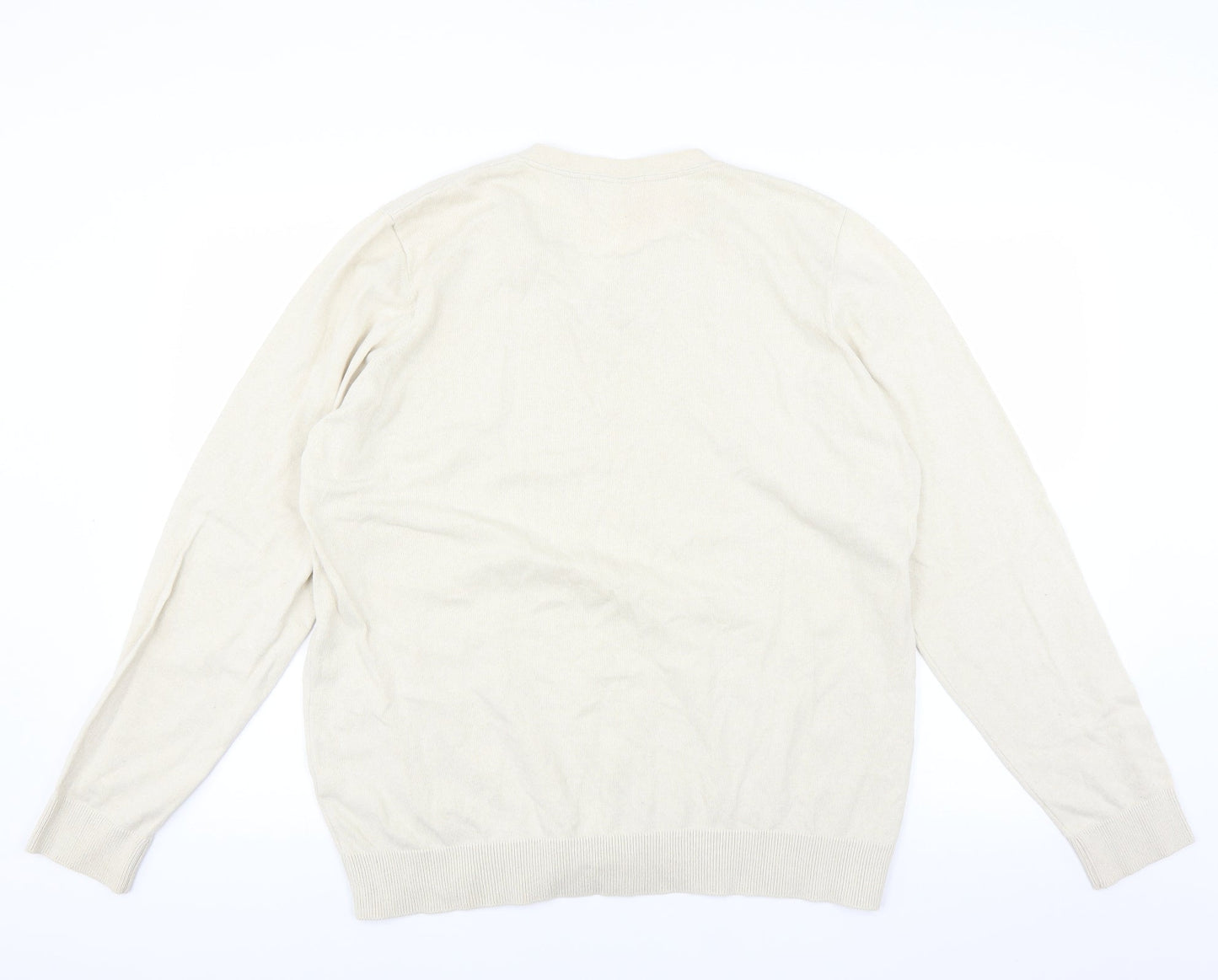 Topman Womens Beige   Pullover Jumper Size XL