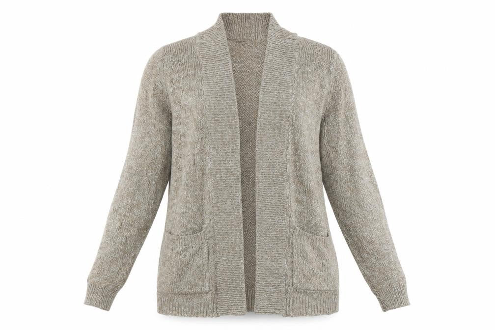 H&M Womens Beige   Cardigan Jumper Size M