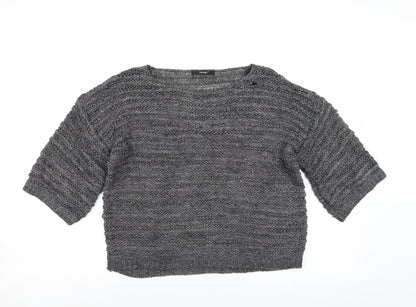 Additional front view of George women’s grey jumper, size UK 14